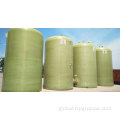 FRP Tank Vessel FRP fiberglass vertical fuel liquid storage tank price Factory